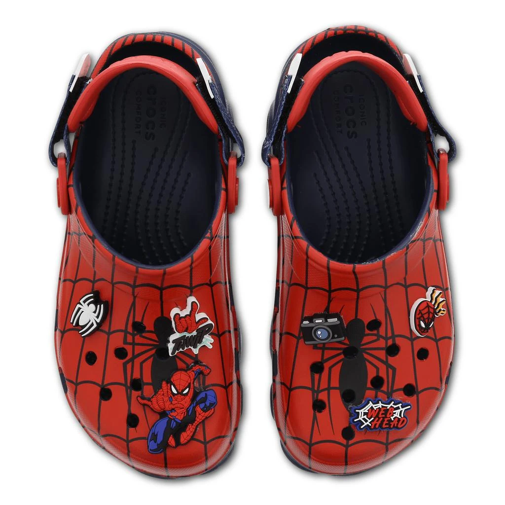商品Crocs|Crocs Spiderman All Terrain Clog - Grade School Flip-Flops and Sandals,价格¥258,第5张图片详细描述