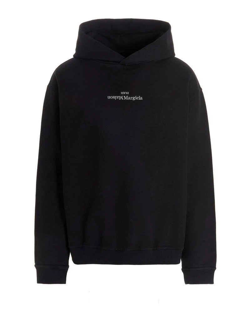 商品MAISON MARGIELA|Maison Margiela Logo Embroidered Hoodie,价格¥4136,第1张图片