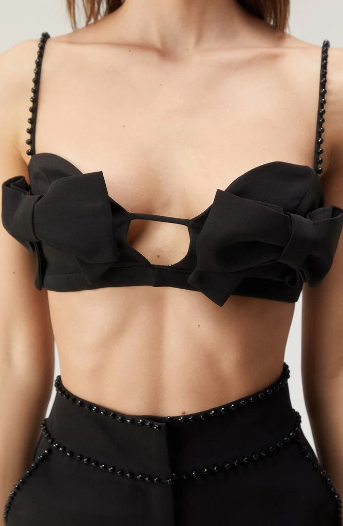 Beaded Bow Bra Top 商品