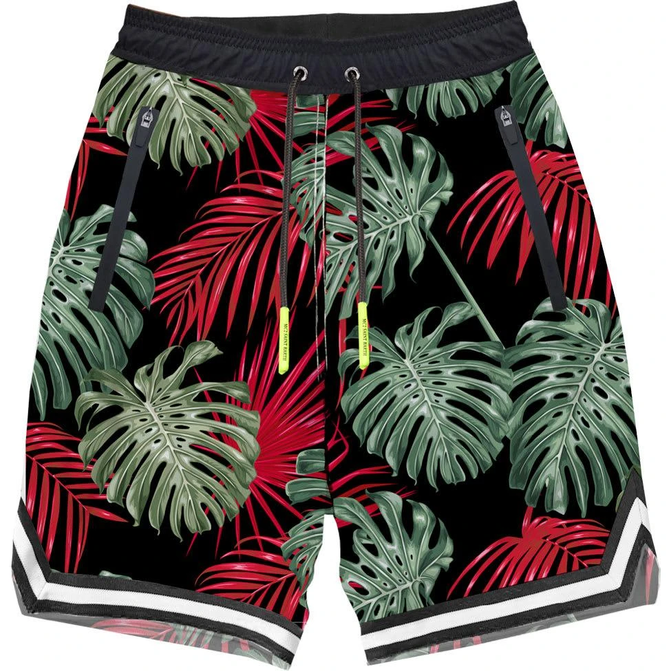 商品Mc2 Saint Barth|Tropical Print Swim Shorts Surf Style,价格¥1382,第1张图片