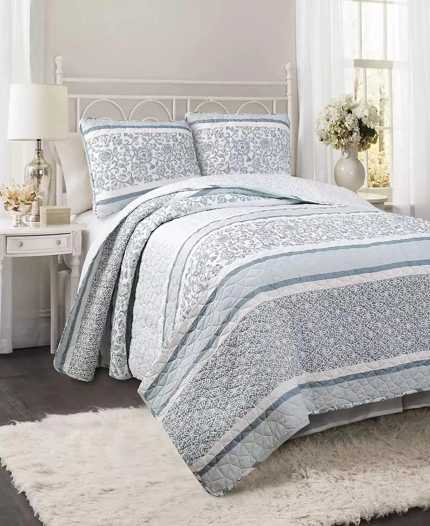 商品Macy's|Nisha 3-Pc Set Quilt Set,价格¥804,第2张图片详细描述