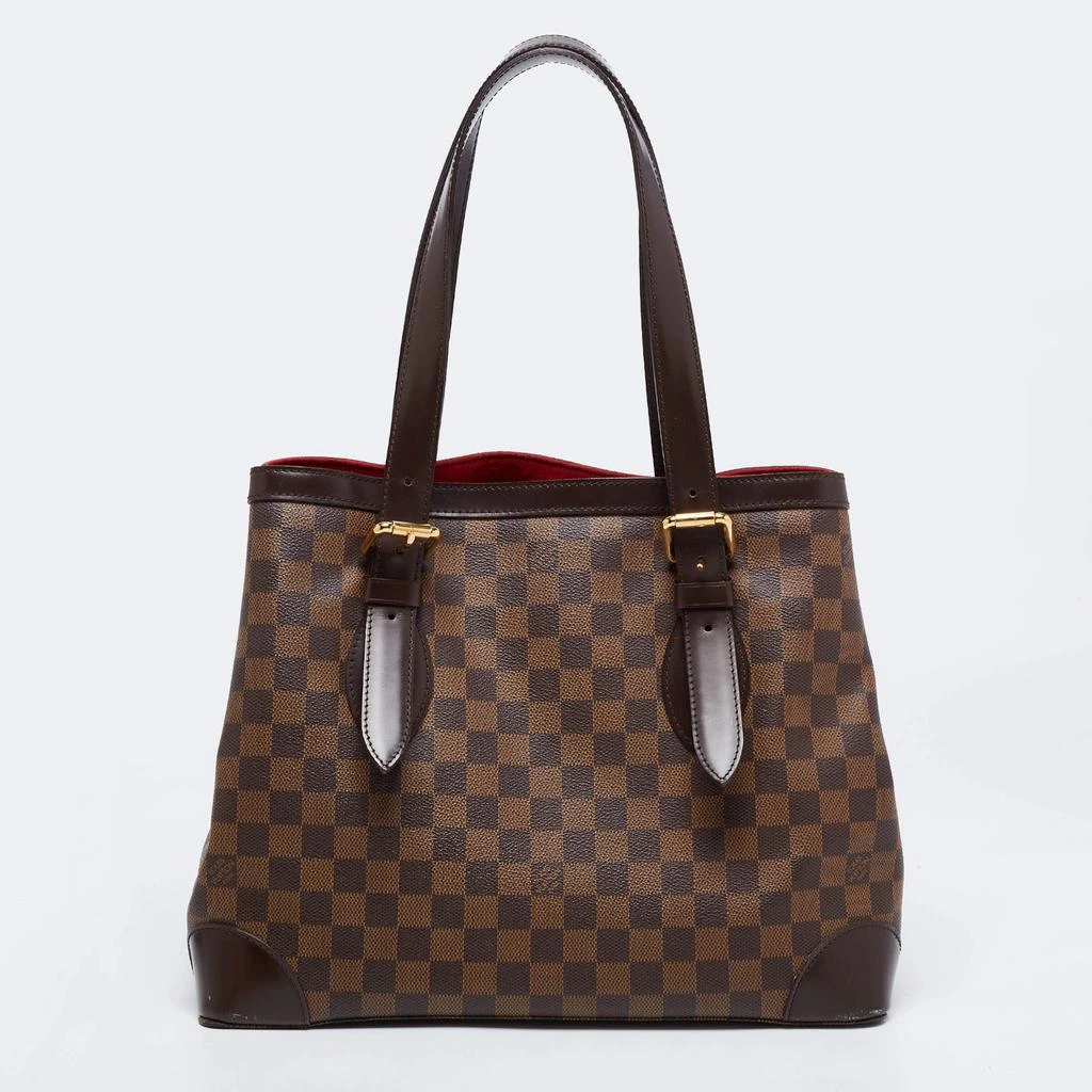 商品[二手商品] Louis Vuitton|Louis Vuitton Damier Ebene Canvas Hampstead MM Bag,价格¥7780,第4张图片详细描述