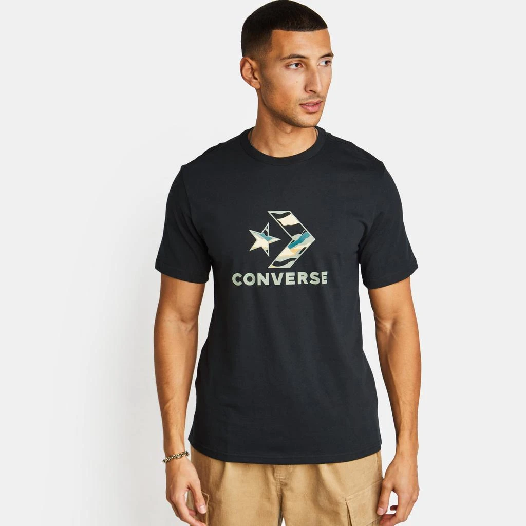商品Converse|Converse All Star Chevron Fill - Men T-Shirts,价格¥243,第1张图片