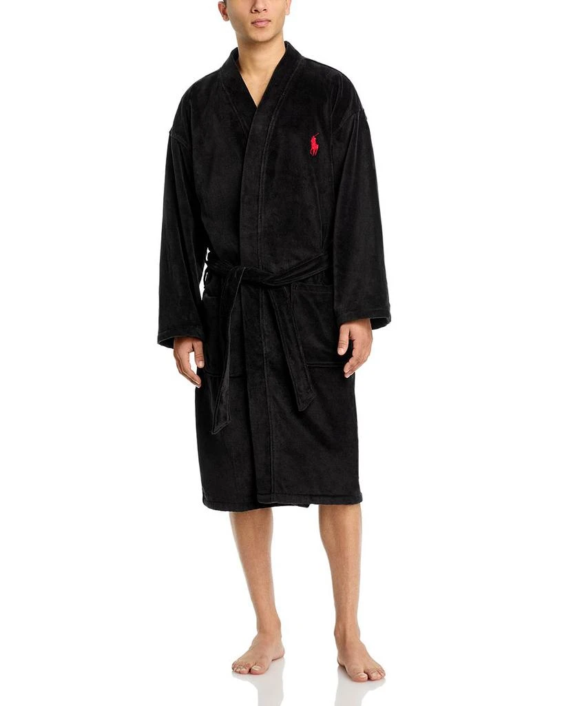 商品Ralph Lauren|Men's Kimono Cotton Velour Robe,价格¥883,第2张图片详细描述