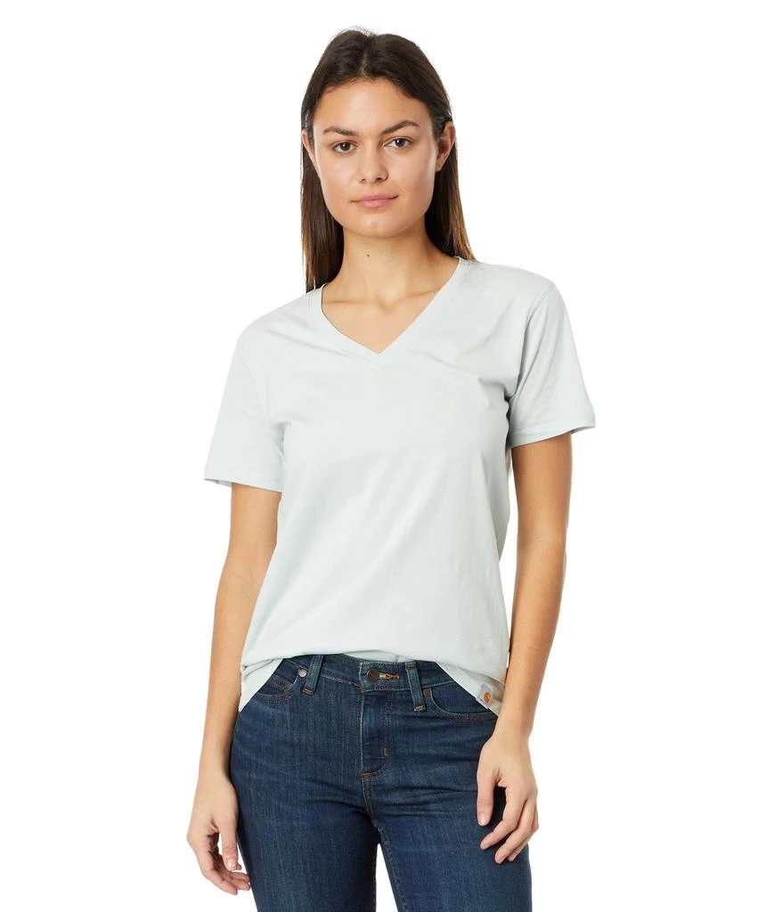 商品Carhartt|Relaxed Fit Lightweight Short Sleeve V-Neck T-Shirt,价格¥194,第1张图片