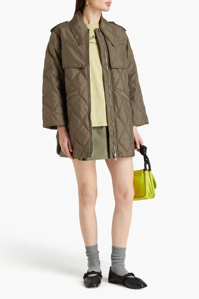 商品Ganni|Quilted ripstop jacket,价格¥1457,第2张图片详细描述