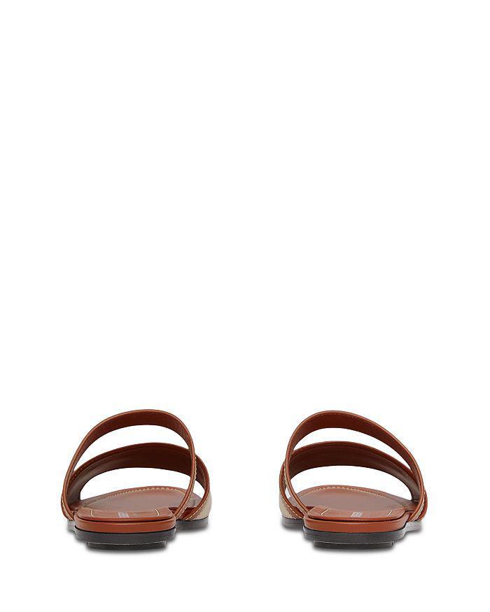 商品Burberry|Women's Honour Slip On Sandals,价格¥4339,第6张图片详细描述