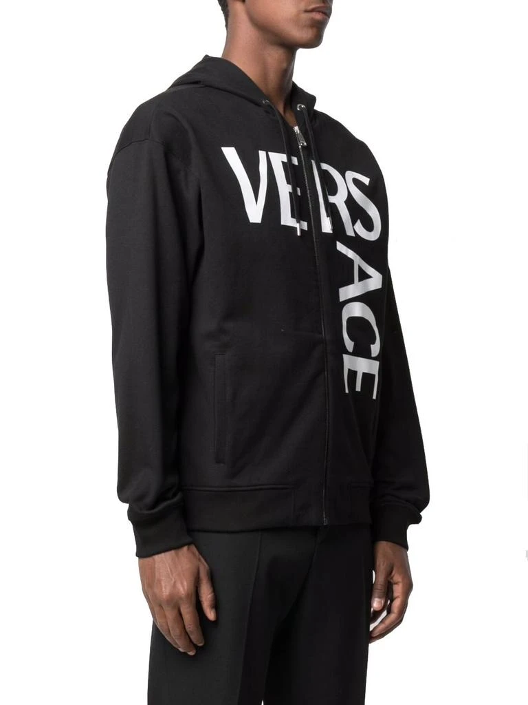 商品Versace|Versace men's black cotton sweatshirt,价格¥5162,第2张图片详细描述