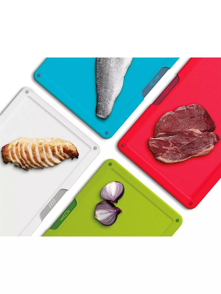 商品Joseph Joseph|Folio Icon Four-Piece Chopping Board Set,价格¥375,第3张图片详细描述