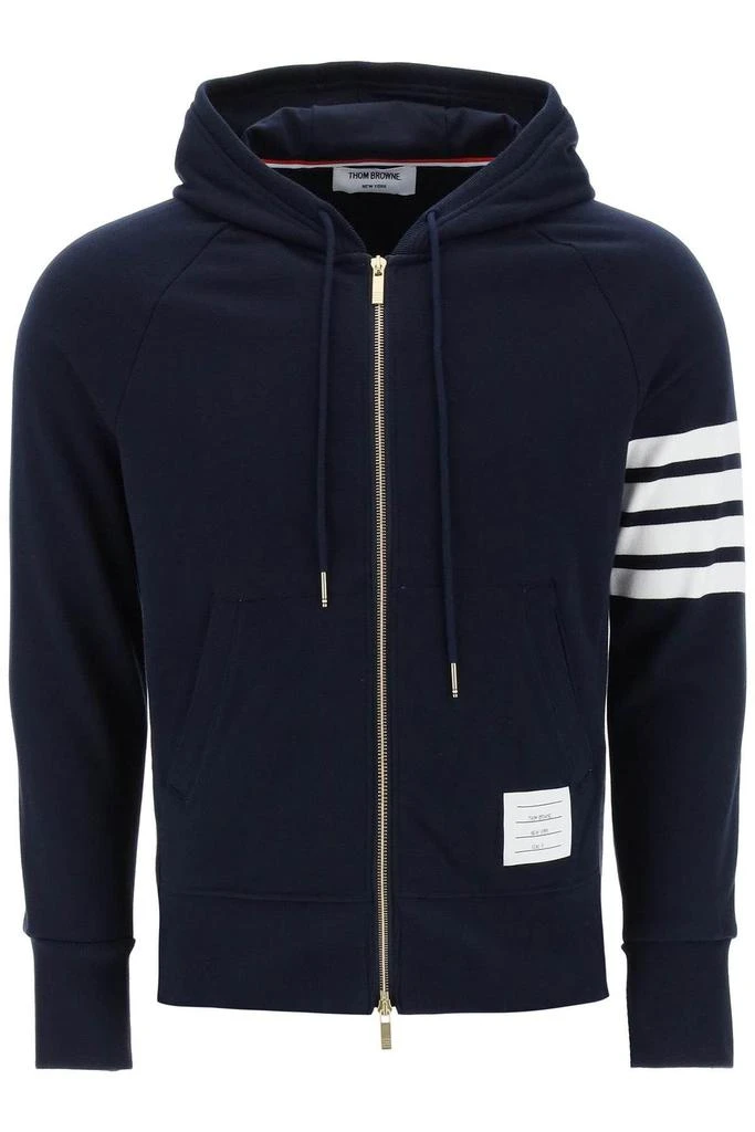 商品Thom Browne|4-Bar zip-up hoodie,价格¥4324,第1张图片