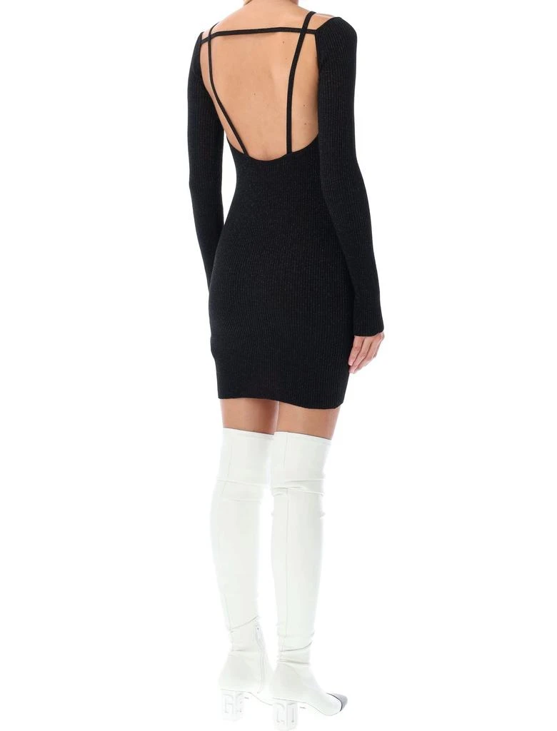 商品GCDS|GCDS Lurex Mini Dress,价格¥2980,第2张图片详细描述