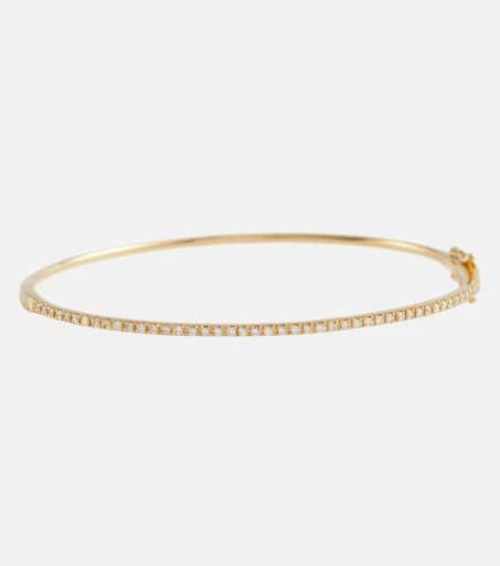 商品Shay Jewelry|Single Row 18kt yellow gold bracelet with diamonds,价格¥25072,第1张图片