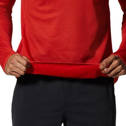 商品Mountain Hardwear|AirMesh Long-Sleeve Crew Top - Men's,价格¥455,第3张图片详细描述