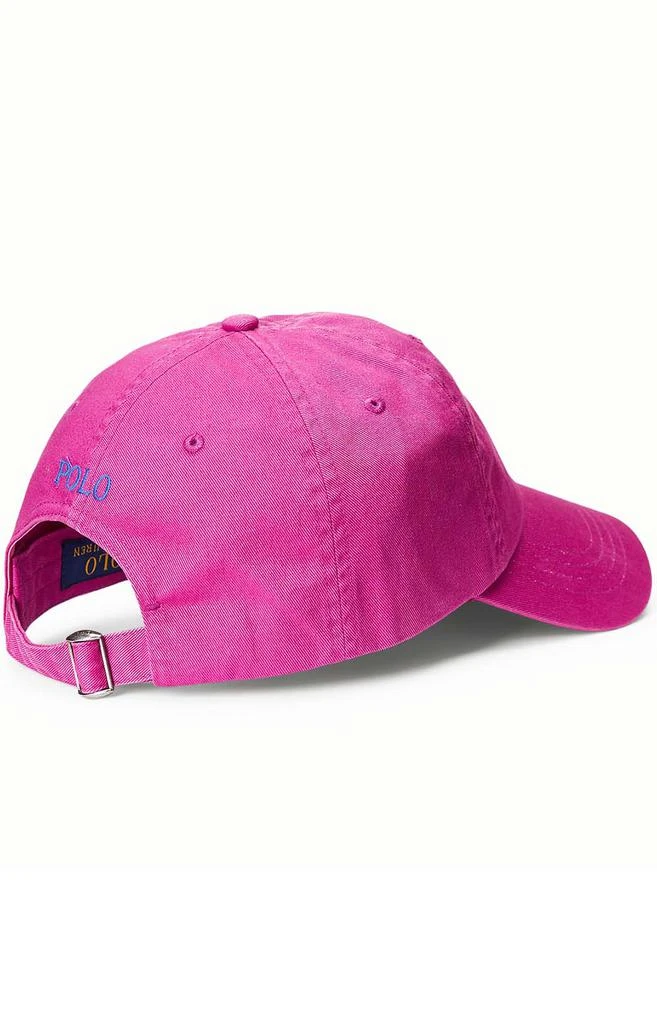 商品Ralph Lauren|Cotton Chino Ball Cap - Vivid Pink,价格¥257,第2张图片详细描述