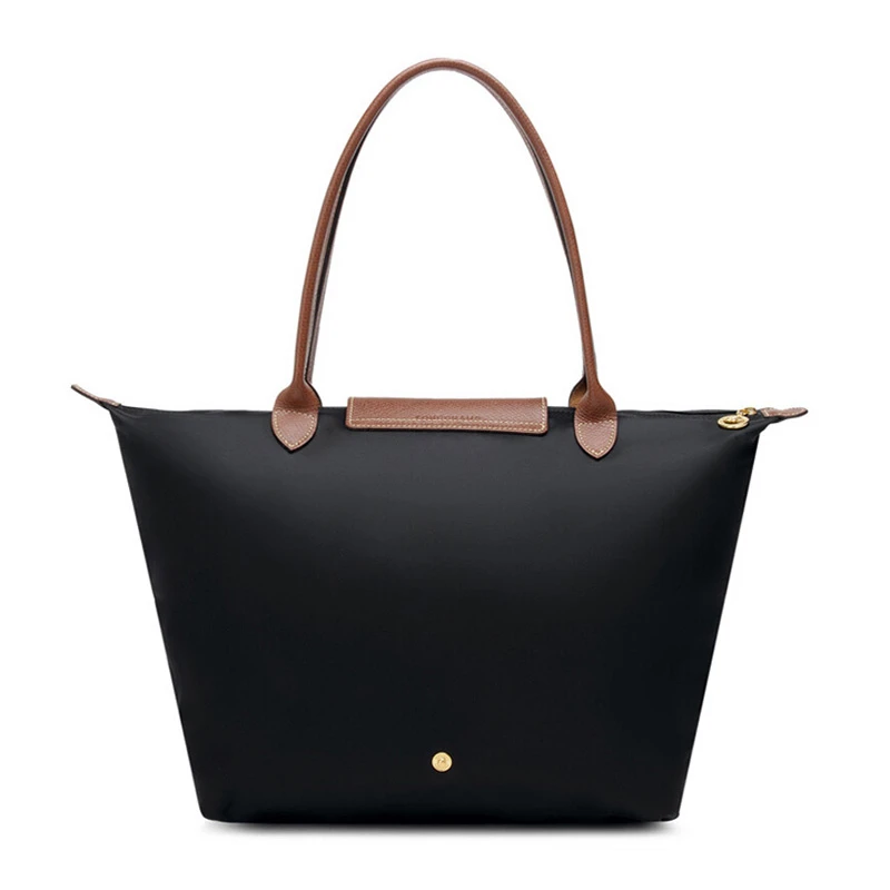 Longchamp 珑骧 黑色尼龙女士手提包 1899089001 商品