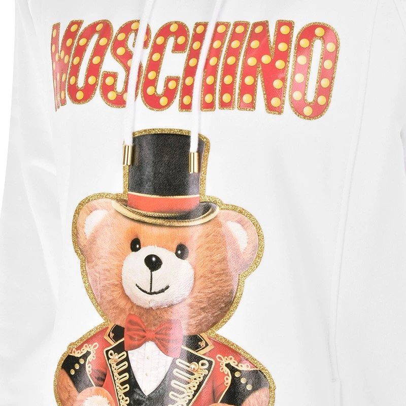 MOSCHINO 白色女士卫衣/帽衫 EV0453-0527-3001 商品