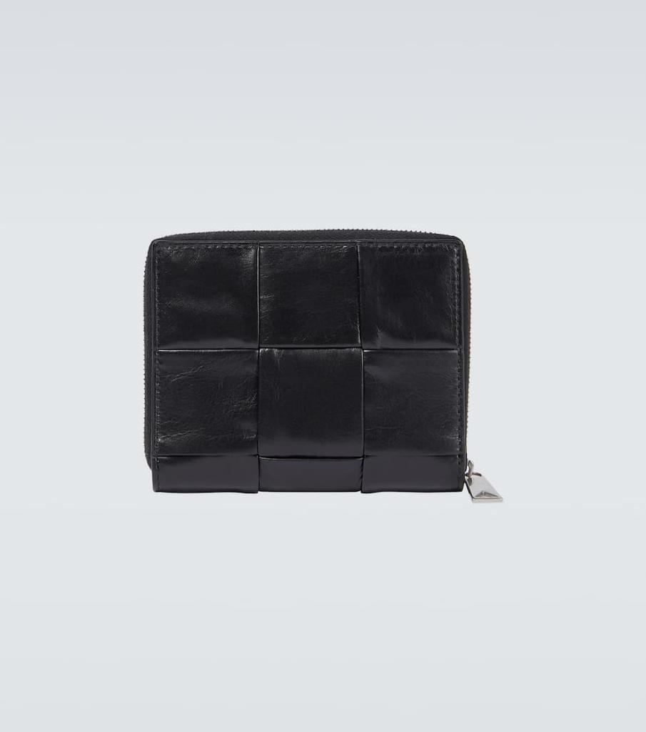 商品Bottega Veneta|编织拉链皮革钱包,价格¥4731,第5张图片详细描述