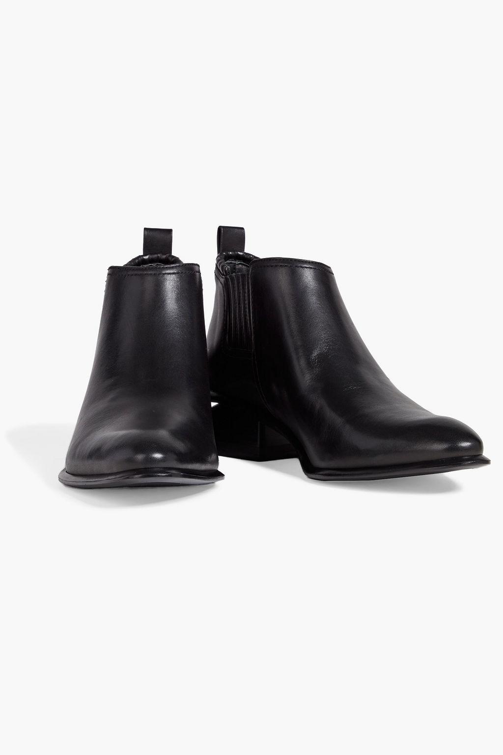 Leather Chelsea boots商品第2张图片规格展示