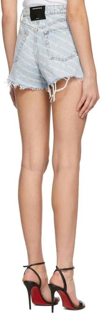 商品Alexander Wang|Blue Bite Logo Shorts,价格¥1978,第3张图片详细描述