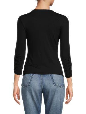 商品Bailey 44|Pia Ruched Jersey Top,价格¥277,第2张图片详细描述