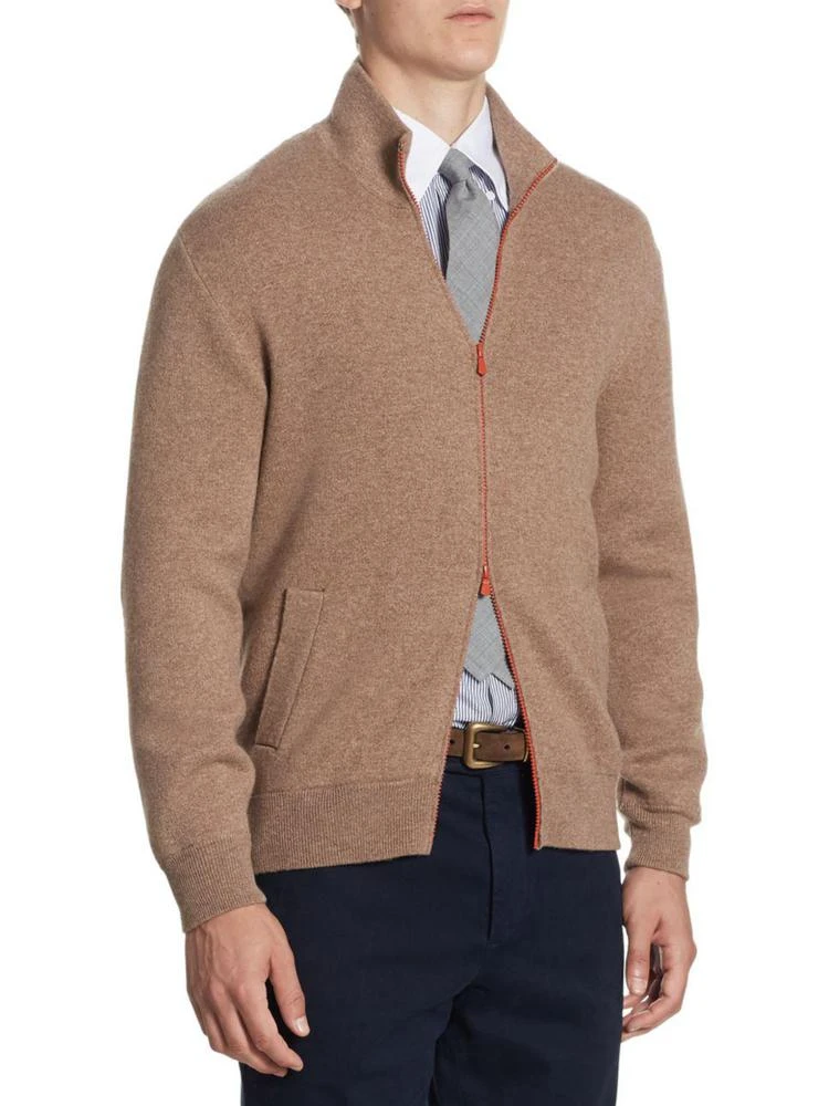 商品Brunello Cucinelli|FZ Double Cashmere Cardigan,价格¥12655,第3张图片详细描述