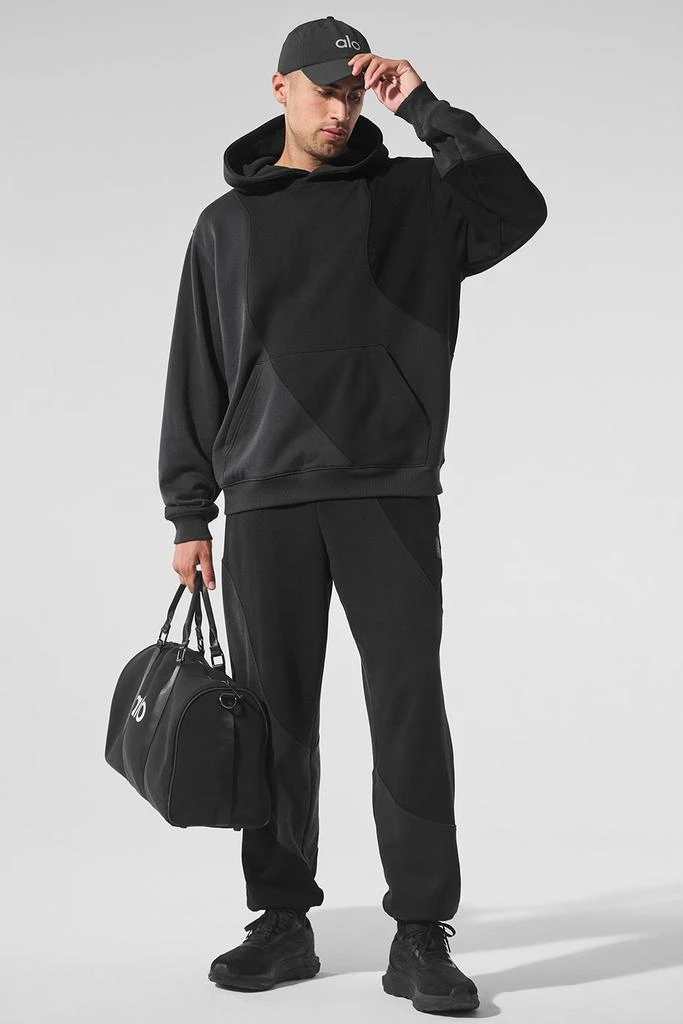 商品Alo|Make Waves Sweatpant - Vintage Black Tonal,价格¥1136,第3张图片详细描述