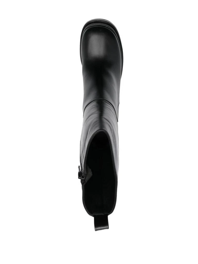 商品PALOMA BARCELÓ|PALOMA BARCELÒ Leather heel ankle boots,价格¥1654,第4张图片详细描述