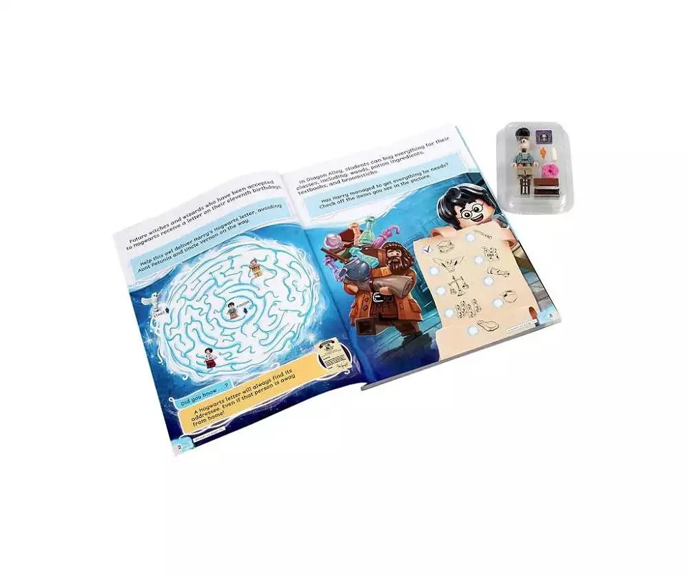 商品Barnes & Noble|LEGO Harry Potter: School of Magic: Activity Book with Minifigure by AMEET Publishing,价格¥83,第2张图片详细描述