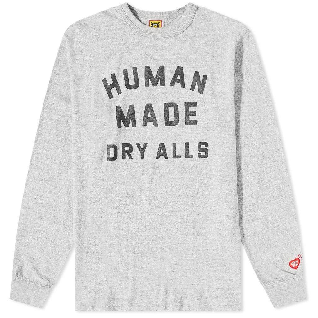 商品Human Made|Human Made Long Sleeve Dryalls T-Shirt,价格¥608,第1张图片