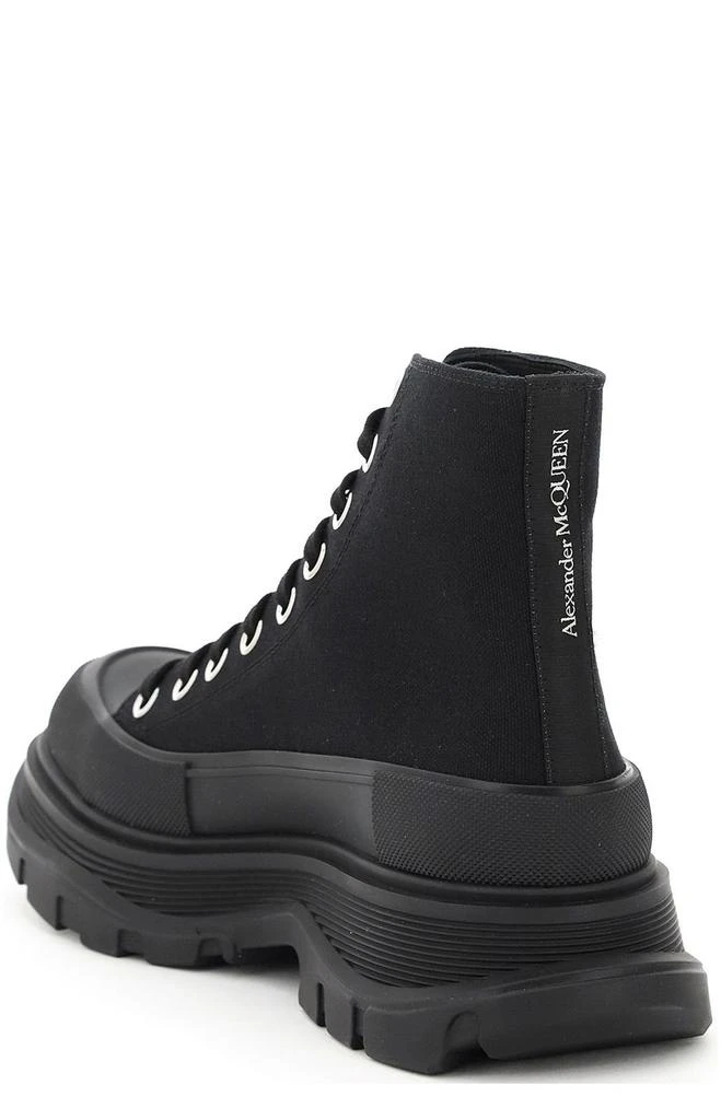 商品Alexander McQueen|Alexander McQueen Tread Slick High-Top Sneakers,价格¥5523,第3张图片详细描述