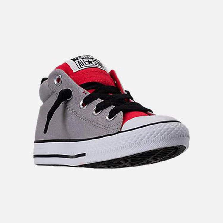 商品Converse|Boys' Little Kids' Converse Chuck Taylor Street Mid Casual Shoes,价格¥112,第1张图片