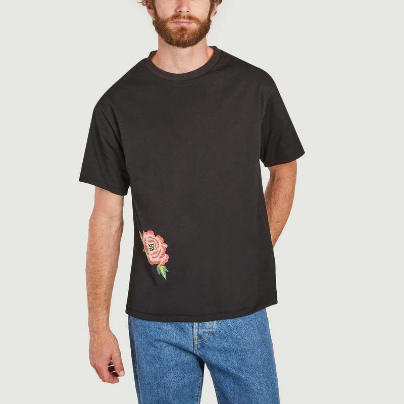 商品Kenzo|Graphic Seaasonal Oversize T-shirt BLACK Kenzo,价格¥1177,第5张图片详细描述