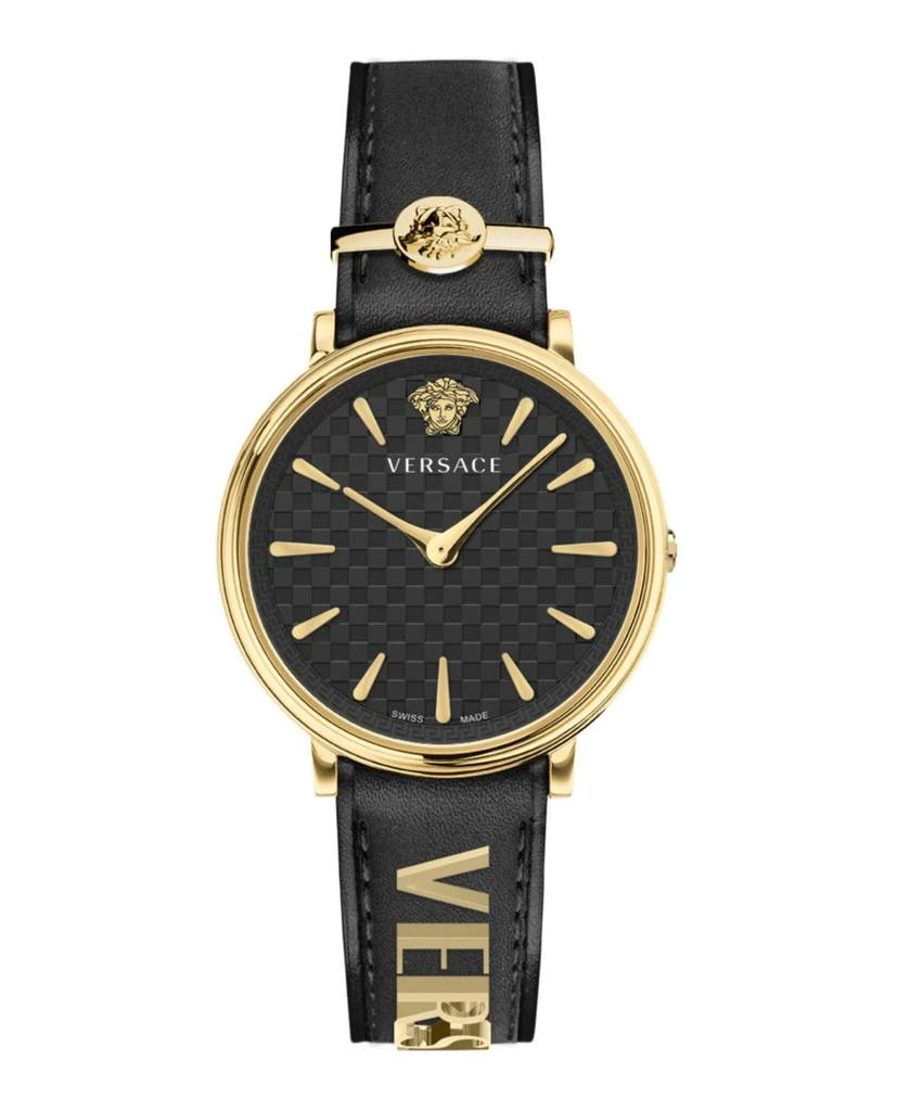 商品Versace|V-Circle Strap Watch,价格¥3203,第1张图片