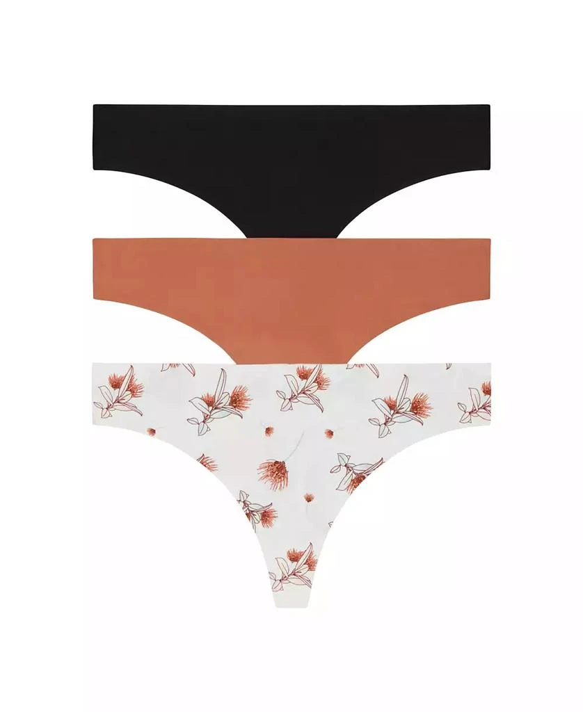 商品Honeydew Intimates|Women's Skinz Thong, Pack of 3,价格¥270,第1张图片详细描述