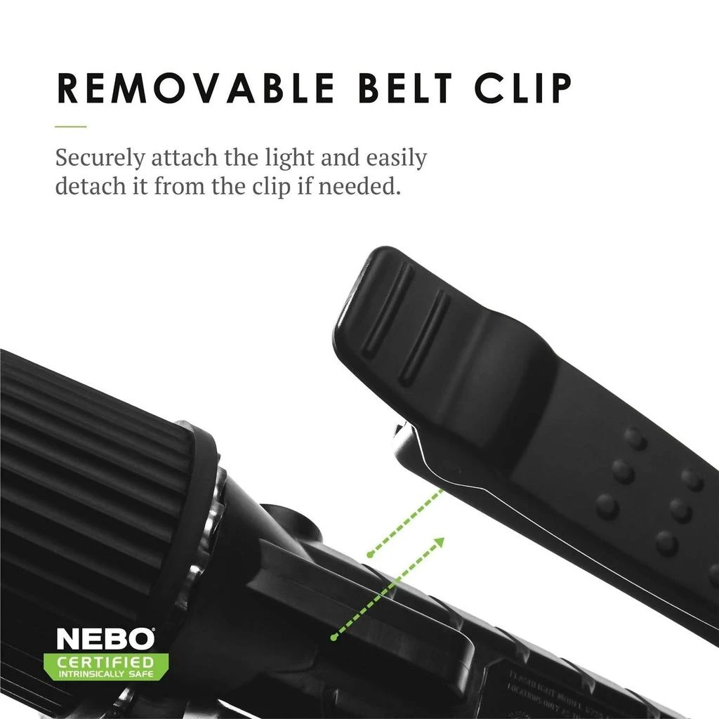 商品NEBO|Intrinsically Safe Focusable Led Flashlight In Black,价格¥325,第4张图片详细描述