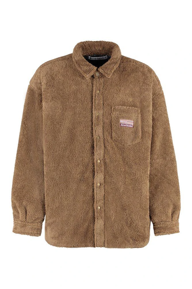 商品Acne Studios|Acne Studios Teddy Button-Up Jacket,价格¥2525,第1张图片