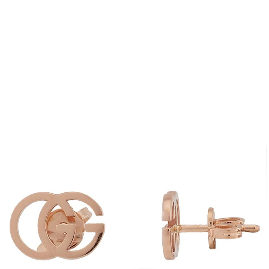 商品Gucci|Running Rose Gold Stud Earrings,价格¥4784,第1张图片