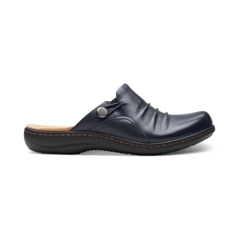 商品Clarks|Women's Laurieann Bay Slip-On Ruched Slide Flats,价格¥407,第2张图片详细描述