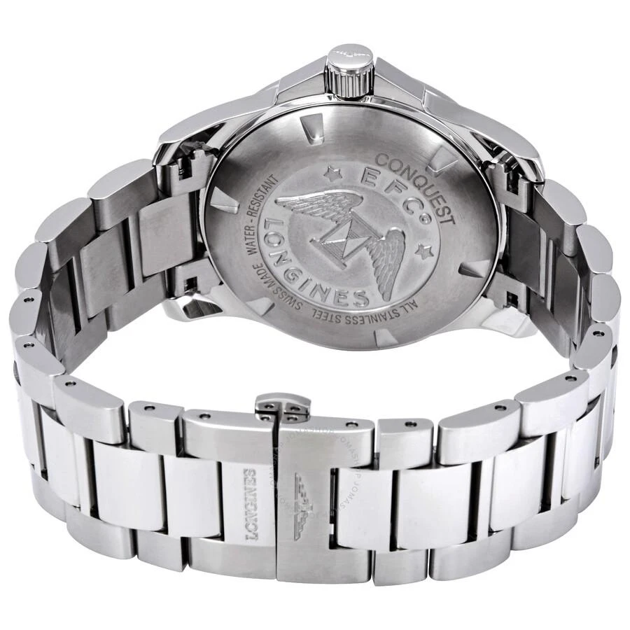 商品Longines|Conquest Black Dial Automatic Men's 41mm Watch L3.777.4.58.6,价格¥6954,第3张图片详细描述