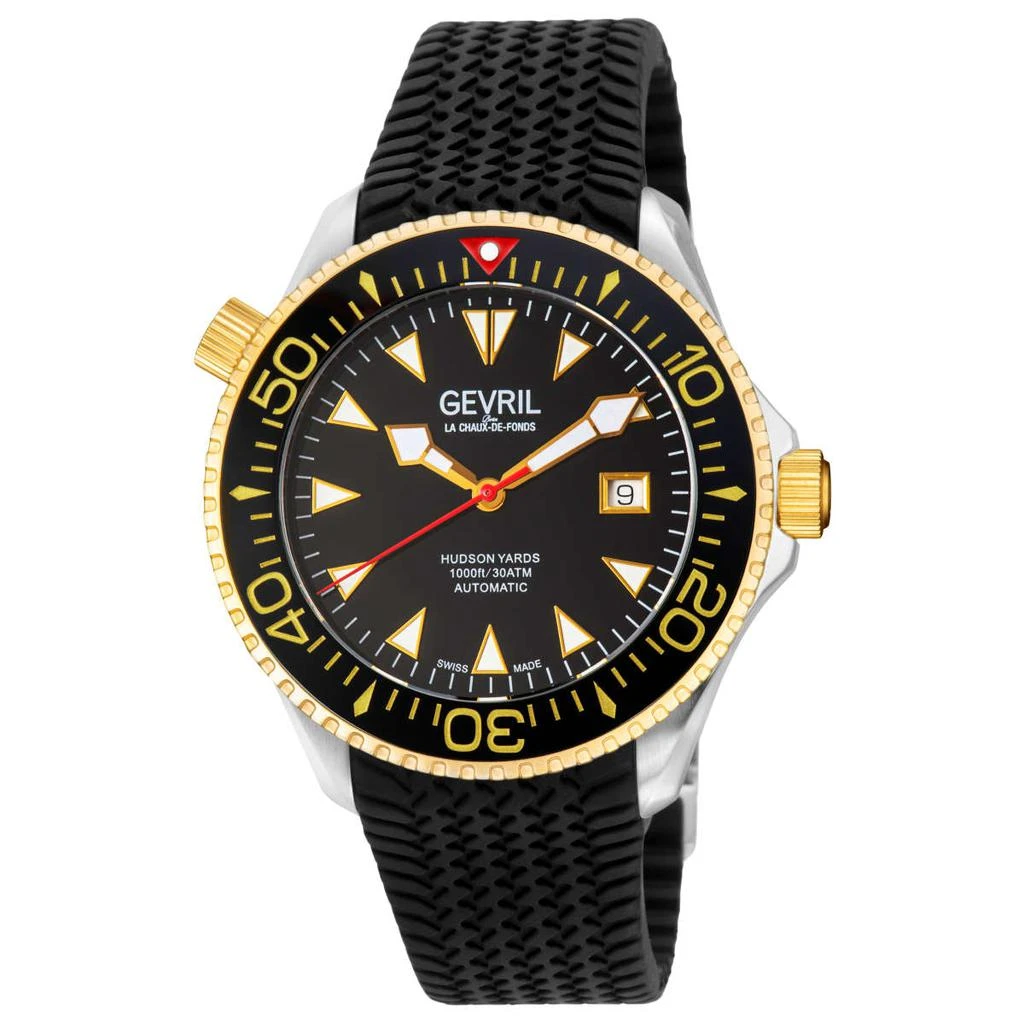 商品Gevril|Gevril Hudson Yards Men's Automatic Watch,价格¥11277,第1张图片