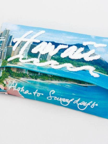 商品AMINA|Hawaiian Scenery Tissue Paper Cover,价格¥134,第4张图片详细描述