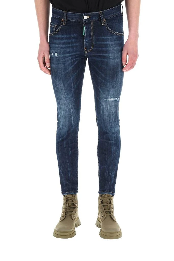 商品DSQUARED2|Dsquared2 Low Rise Ripped Skinny Jeans,价格¥1922,第3张图片详细描述