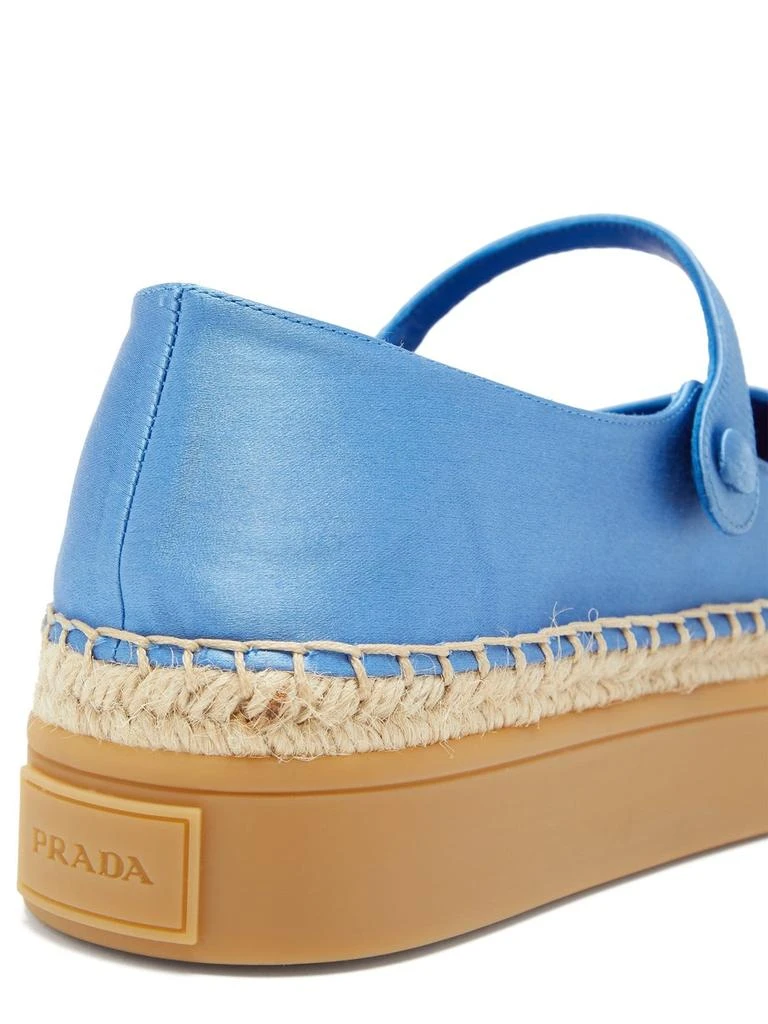 Satin platform Mary Jane flats 商品