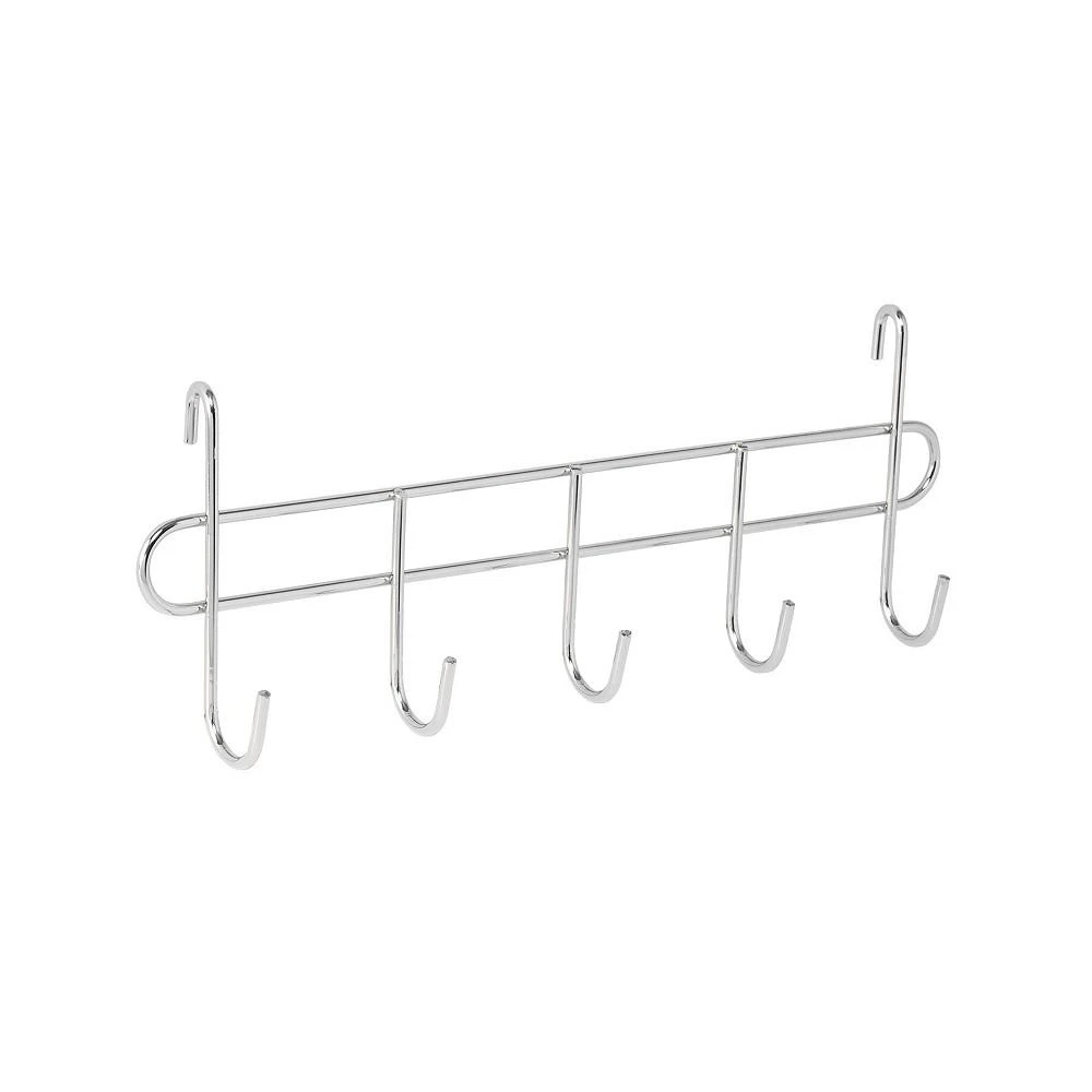 8-Piece Chrome Wire Wall Grid with Storage Accessories 商品