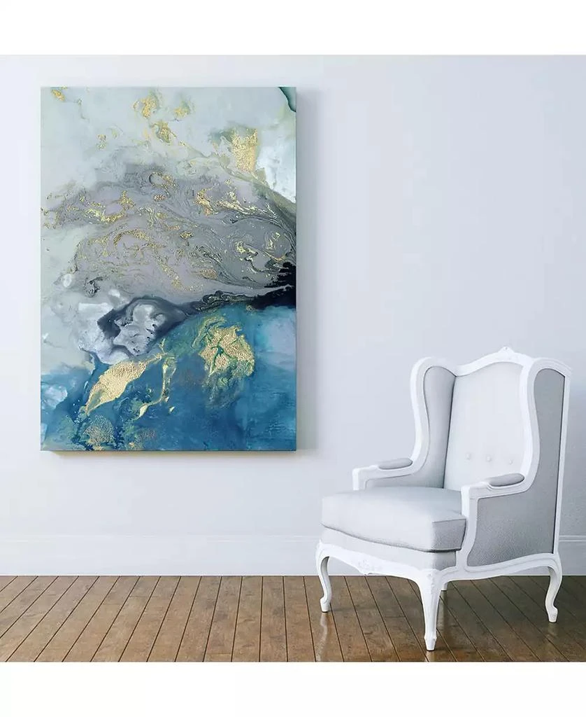 32" x 24" Ocean Splash I Museum Mounted Canvas Print 商品