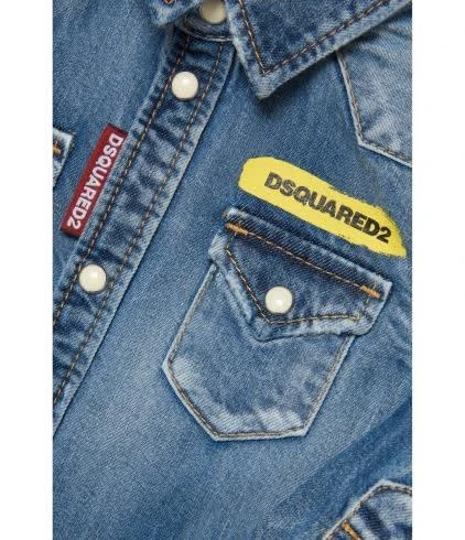 商品DSQUARED2|Giacca Denim Con Stampa,价格¥1440,第3张图片详细描述