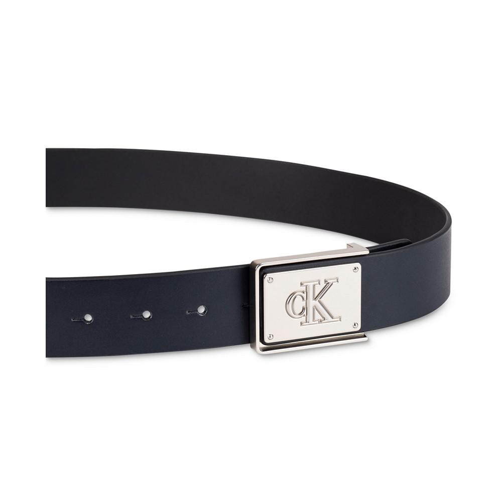 Men's CK Plate Plaque Belt商品第4张图片规格展示