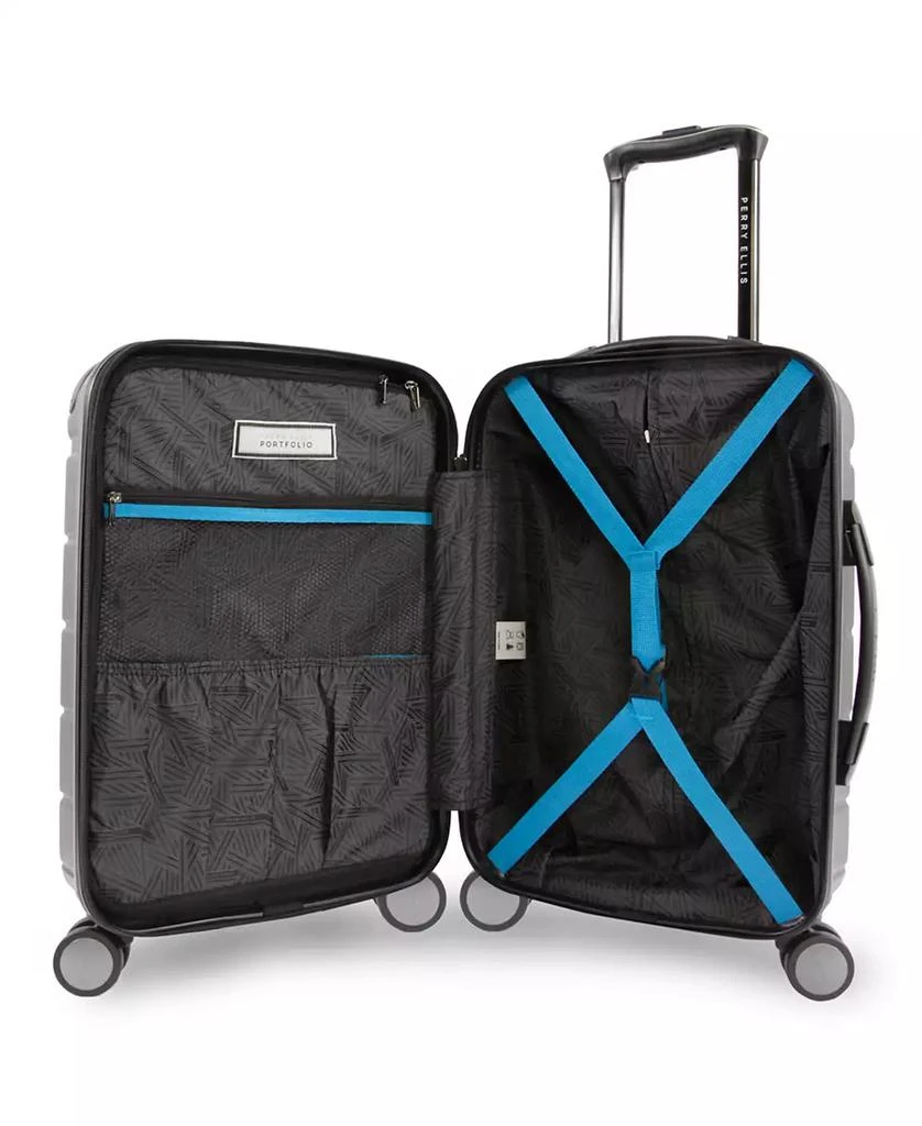 商品Perry Ellis|Tanner 21" Spinner Luggage,价格¥680,第3张图片详细描述