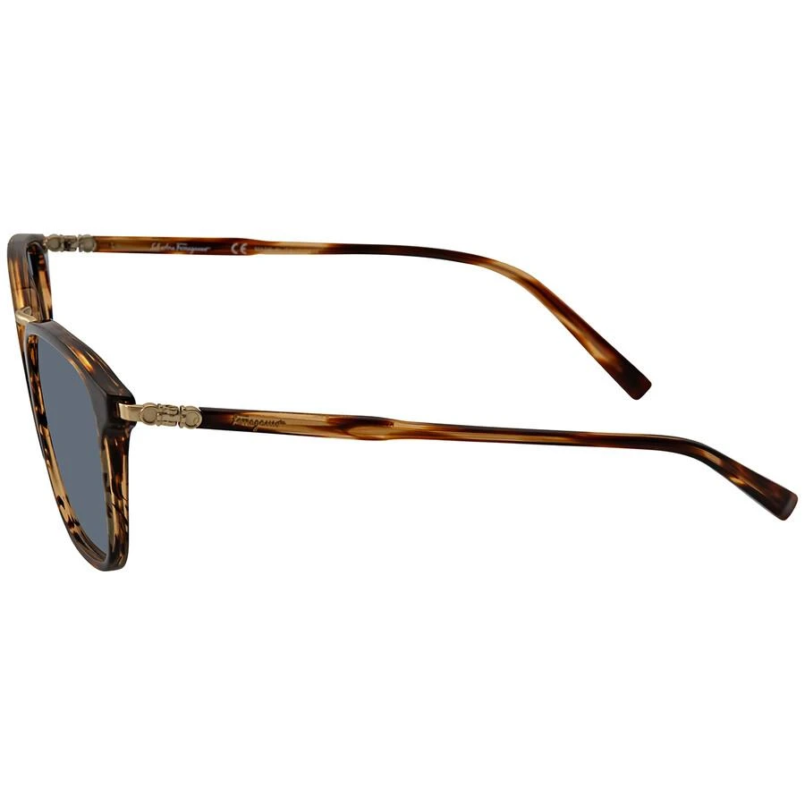 商品Salvatore Ferragamo|Blue Square Men's Sunglasses SF910S 216 54,价格¥414,第3张图片详细描述