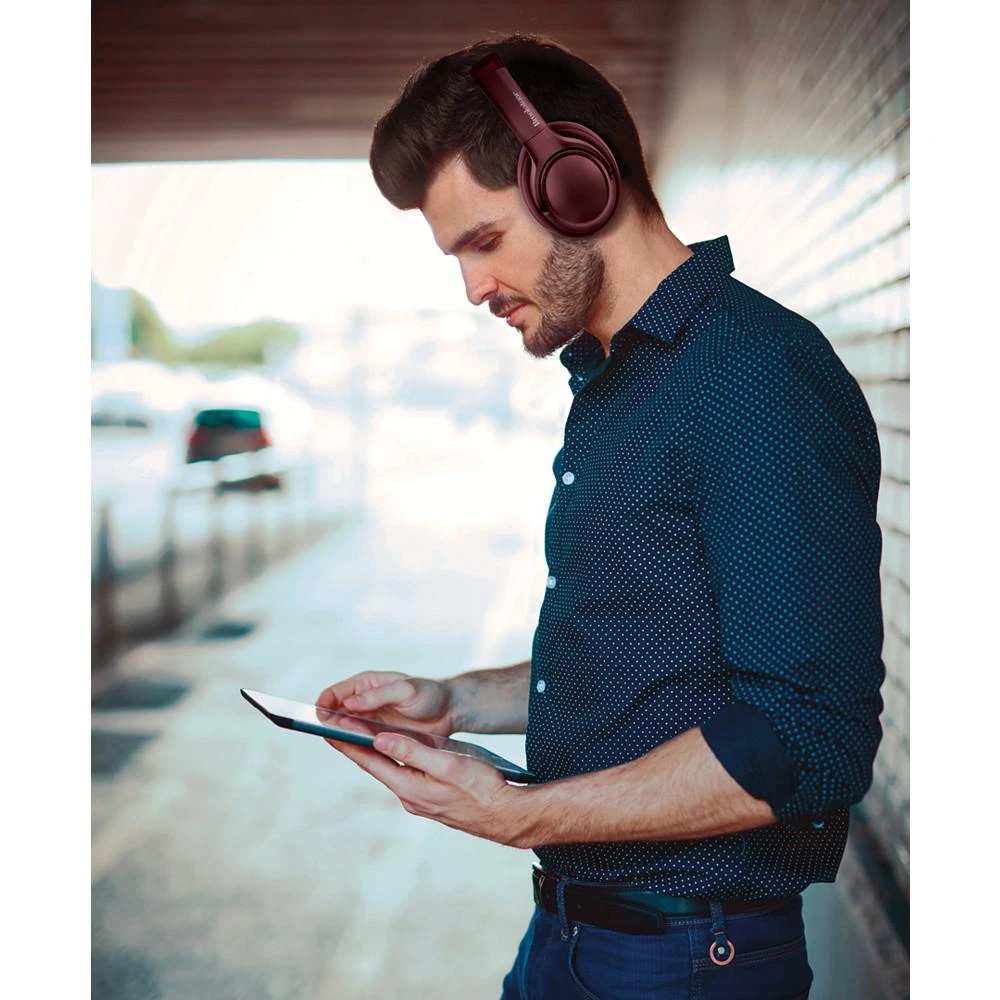 商品Brookstone|Ultra Bass Wireless Headphones,价格¥179,第3张图片详细描述